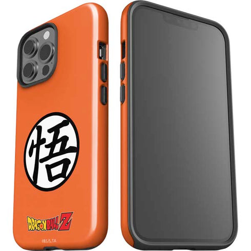 Dragon Ball Z Goku Iconic Kanji Symbol iPhone 15 Pro Max Impact Case